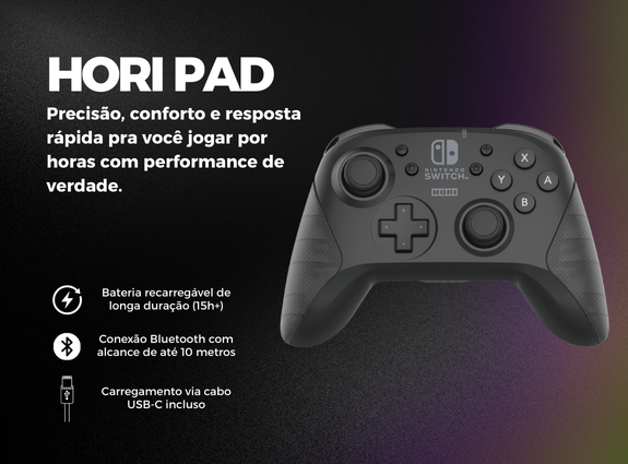 HORI PAD PRETO