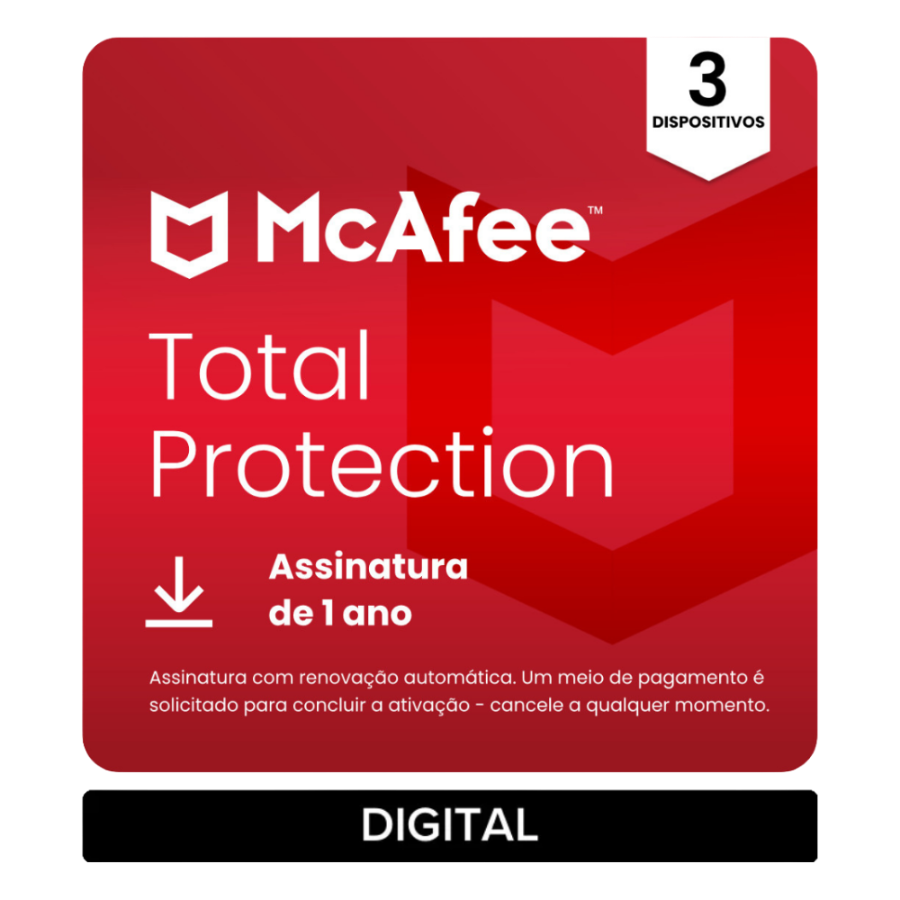McAfee Total Protection 3 Dispositivos