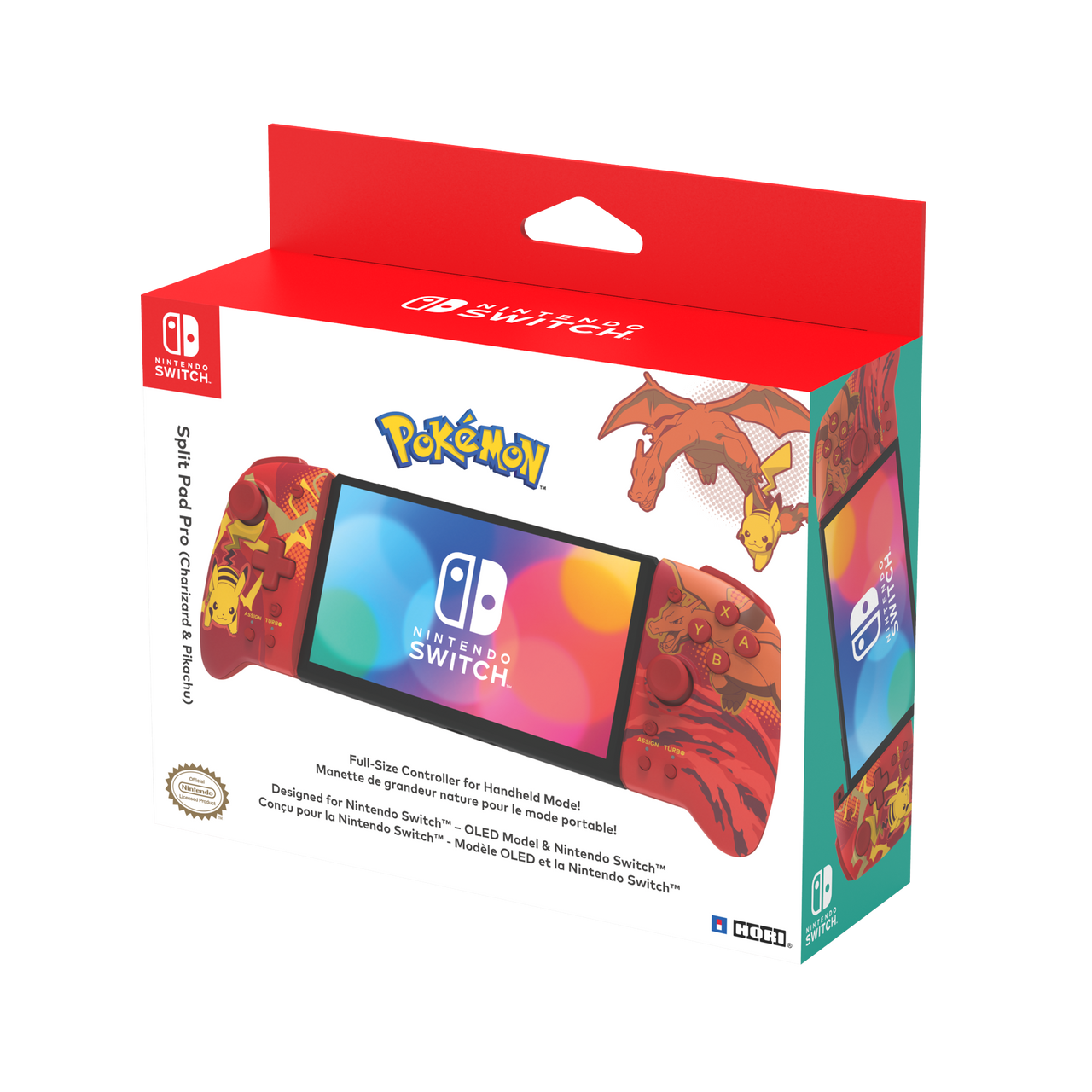 Split Pad Pro Charizard e Pikachu Nintendo Switch™ - Imagem 4